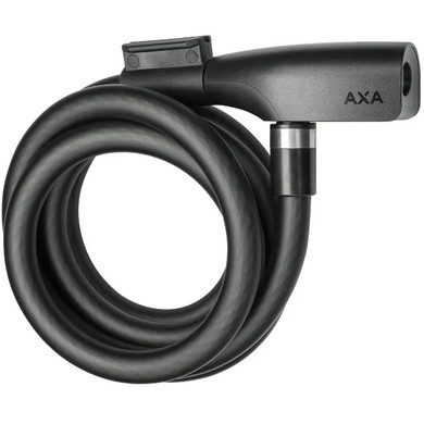 AXA Resolute 180cm x 12mm Black Cable Key Lock