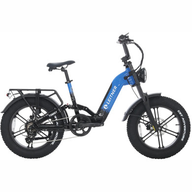 Leitner Torrey 20inch Dual Suspension E-Bike Blue 15Ah