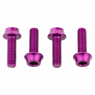 Wolf Tooth Bottle Cage Bolts Purple