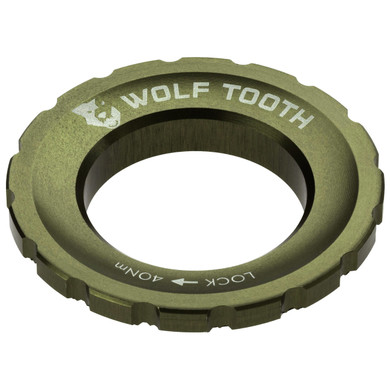 Wolf Tooth Centrelock Rotor Lockring Olive