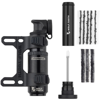 Wolf Tooth EnCase Pump 30cc W/ Tubeless Tyre Plug Tool