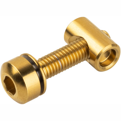 Wolf Tooth Seatpost Clamp Titanium Bolt Upgrade Kit Gold