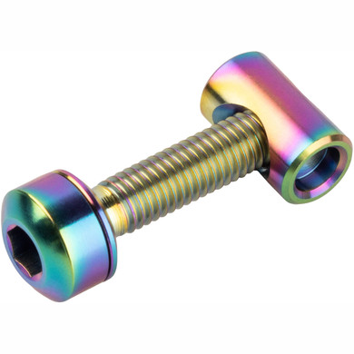 Wolf Tooth Seatpost Clamp Titanium Bolt Upgrade Kit Oil Slick