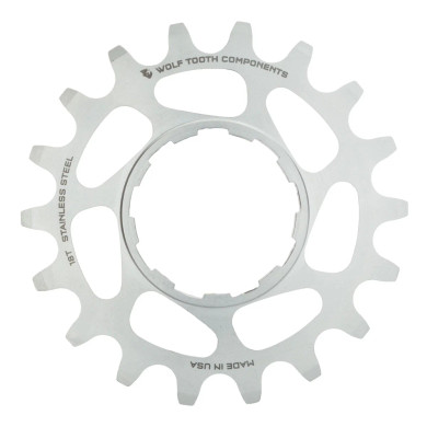 Wolf Tooth Stainless Steel Single Speed Cog 20T