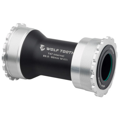 Wolf Tooth T47 Internal Bottom Bracket Raw Silver