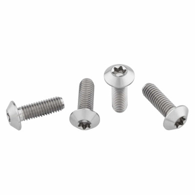 Wolf Tooth Ti Low Profile Bottle Cage Bolts Raw