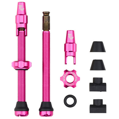 Wolf Tooth Tubeless Valve Kit for Clik Valves 60mm Pink