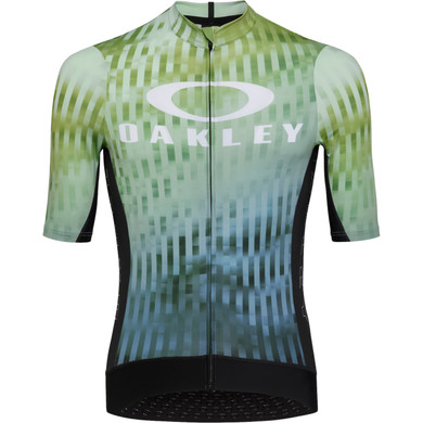 Oakley Icon Training Jersey Green Glitch Print