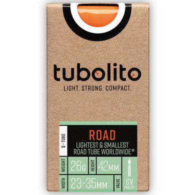 Tubolito S-Tubo Road TPU Tube 700x23-35c Black Valve