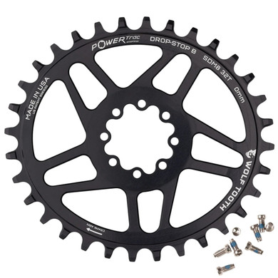 Wolf Tooth SRAM 8-Bolt Direct Mount Elliptical Chainring For MTB Dropstop ST