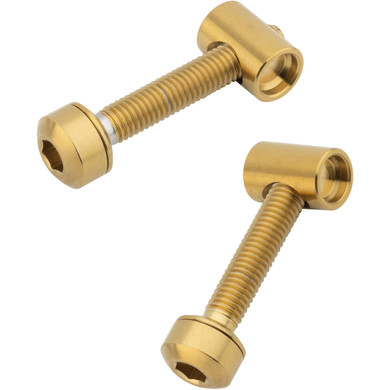 Wolf Tooth Ti Dropper Bolts Gold