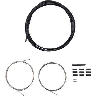 Shimano OT-SP41 Stainless Steel MTB Shift Cable Set with Sealed Caps Black