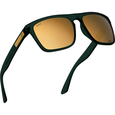 Sungod McLaren F1 Team Oscar Piastri Australia Renegades Sunglasses Frosted Green with Gold Lens