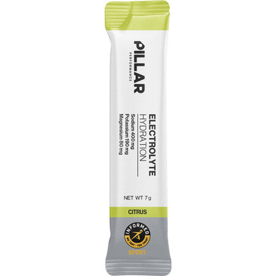 PILLAR Performance Electrolyte Hydration Sachet Citrus 7g Sachet