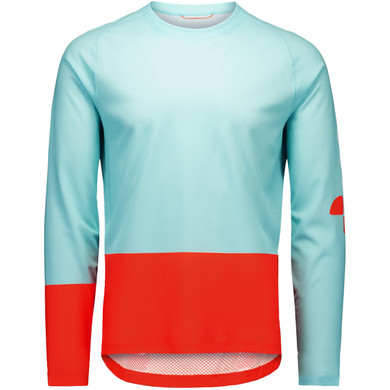 POC Mens Motion Air Long Sleeve Jersey Lazurite Blue/Carnelian Orange