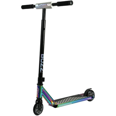 Grit Buzz Mini Stunt Scooter Neochrome Short Deck