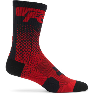 Fox 8" Ranger Unisex Socks Goldstone SE Fluorescent Red