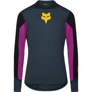 Fox Defend Long Sleeve Men's Jersey Creation Galaxy Blue