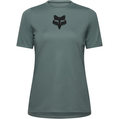 Fox Ranger Short Sleeve Women's Jersey Fox Head Sage