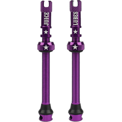 Juice Lubes Tubeless Valves Purple 65mm