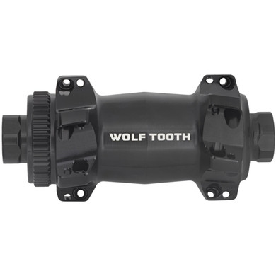 Wolf Tooth Road 24H Centrelock Straight Pull Front Hub Black