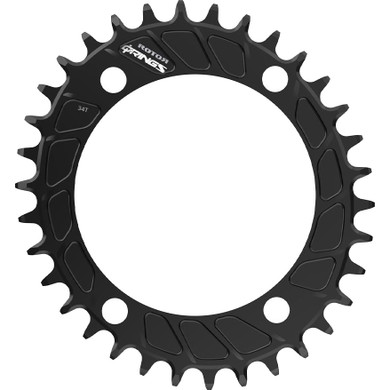 Rotor Q Ring MTB Chainring 110x4 BCD Black