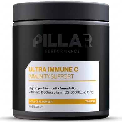 PILLAR Performance Ultra Immune C Powder Tropical 400g Tub