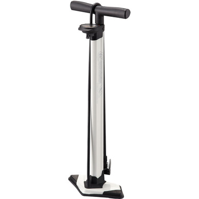 Cycle Design 2-in-1 Tank Floor Pump Silver