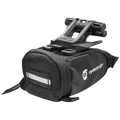 Cycle Design Saddle Bag QR Black SM