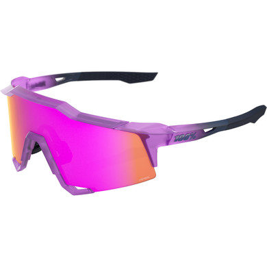 100% Speedcraft Sunglasses Toyoko w/HiPER Vital Pink Mirror Lens