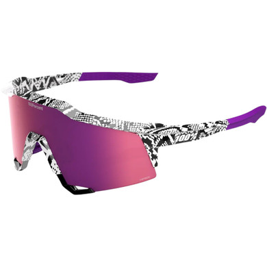 100% Speedcraft XS Sunglasses Elly 3 w/HiPER Dark Purple Mirror Lens