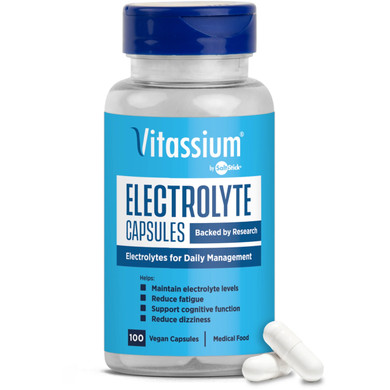 SaltStick Vitassium Electolyte Capsules 100 Cap Bottle