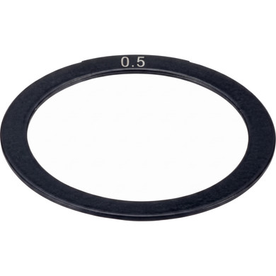 BBB Shimset Spacers 20 Pieces OD30 X ID24 X 0.5mm Black