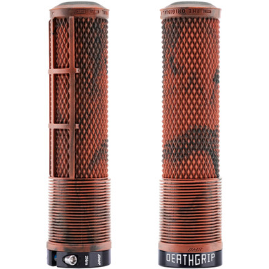 DMR DeathGrip 2 Flangeless Grips Brown Marble
