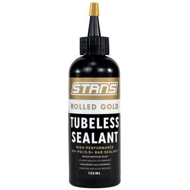 Stans No Tubes Rolled Gold High Pressure 35+ PSI Tubeless Sealant 125ml