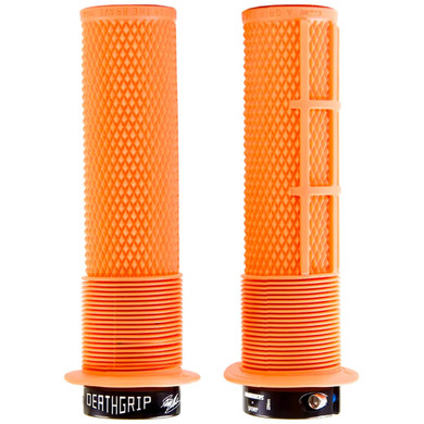 DMR Brendog DeathGrip Flanged Grips Orange