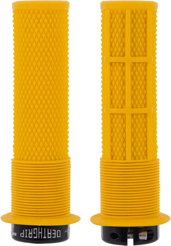 DMR Brendog DeathGrip Flanged Grips Yellow