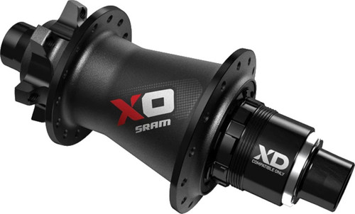 SRAM XO DH Disc 12x150/157mm 32H Rear Hub Black/Red