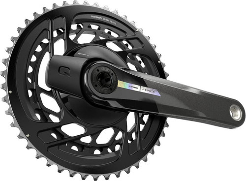 SRAM Force AXS D2 46/33T Power Meter Crankset Grey w/Laser Foil