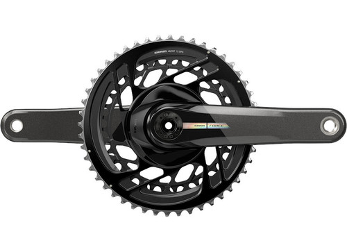 SRAM Force D2 DUB 48/35T Crankset Unicorn Grey w/Laser Foil