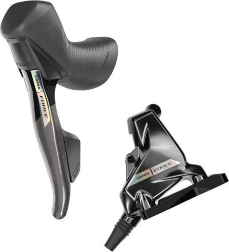 SRAM Force AXS D2 HRD Rear Brake/Left Shift Lever Unicorn Grey w/Laser Foil