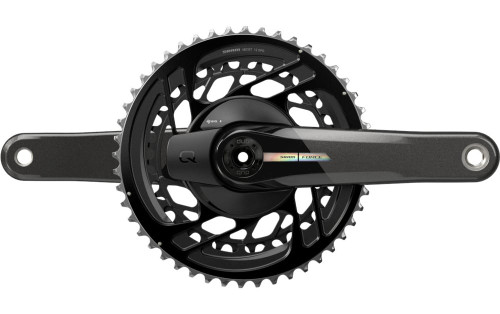 SRAM Force AXS D2 48/35T Power Meter Crankset Grey w/Laser Foil