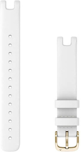 Garmin Lily Womens 14mm Leather Band (Large) White