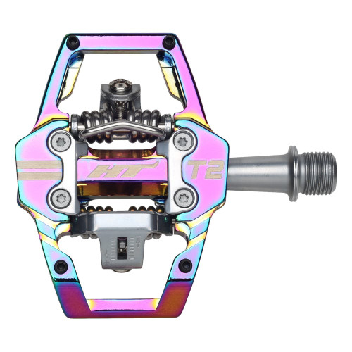 HT Compoments T2 Alloy Oil Slick Enduro Race Pedals