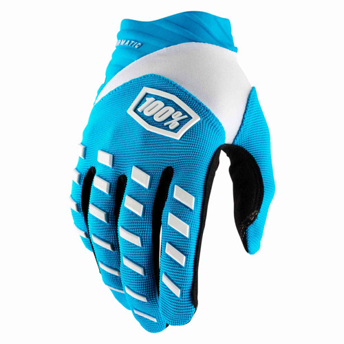 100% Airmatic MTB Gloves Blue