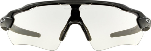 OAKLEY Radar EV Path Sunglasses Steel/Clear Black Iridium Photochromic Activated Lens