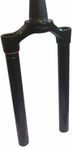 RockShox Dual Position Air CSU 27.5/29" 1.8" Tapered Steerer 44mm Offset For Lyrik C3+/Yari B3+ (2020+) Gloss Black