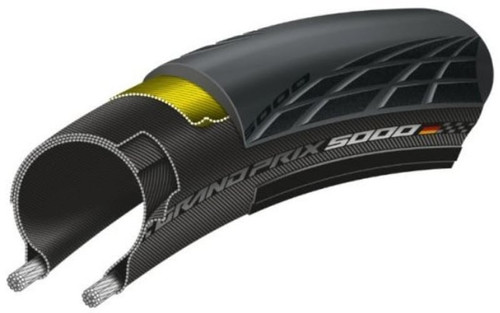 Continental GP5000 700x25C Clincher  Folding Tyre