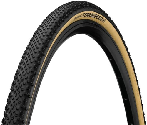 Continental Terra Speed TL Black Chilli 700X40c Folding Tyre Tan