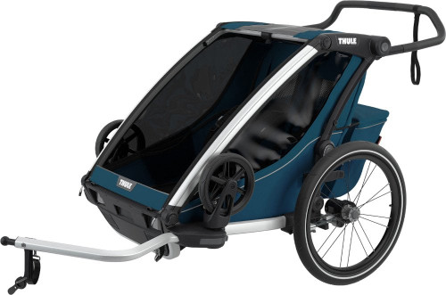 Thule Chariot Cross 2 Child Trailer Majolica Blue